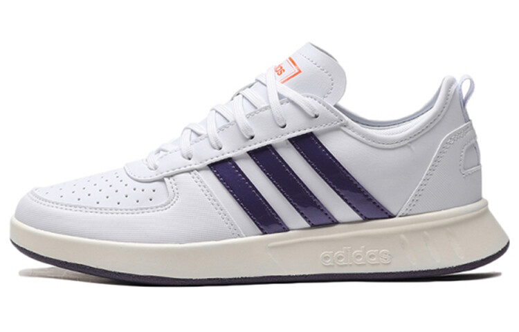

Кроссовки для скейтбординга женские с низким верхом белые/фиолетовые Adidas Neo, Фиолетовый, Кроссовки для скейтбординга женские с низким верхом белые/фиолетовые Adidas Neo
