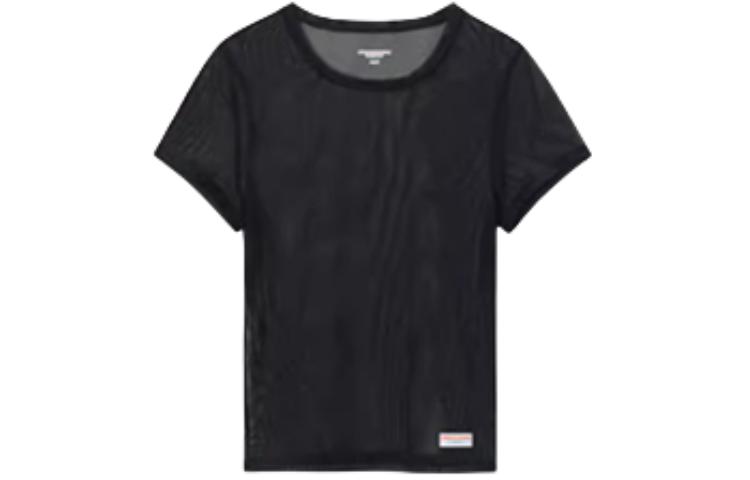 

Alexander Wang Футболка SS24 женская черная, Черный, Alexander Wang Футболка SS24 женская черная