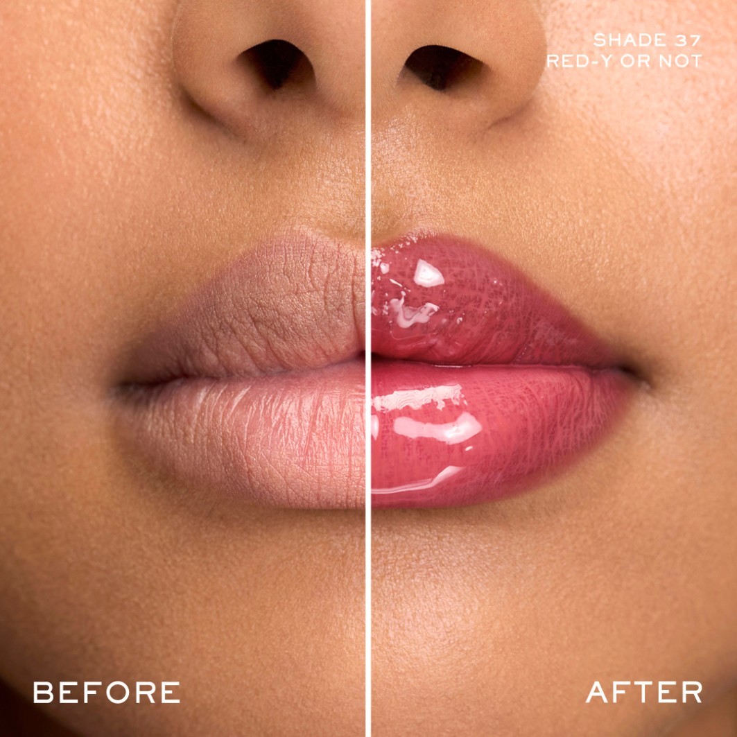 Бальзам для губ Lancôme — Масло для губ idôle lip juicytreat Lancome, 37 red-y or not, объем, 9 мл — фото 4