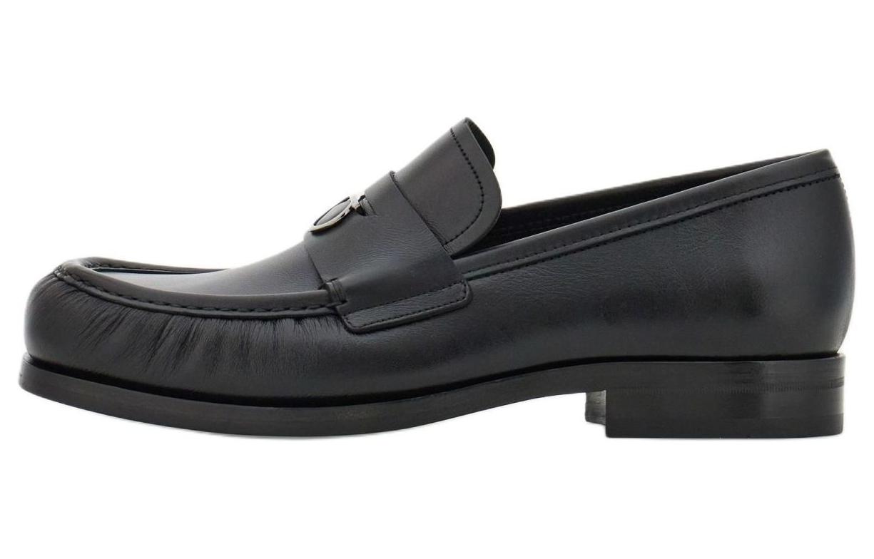

Ferragamo Кожаные мокасины с бляшкой Ганчини