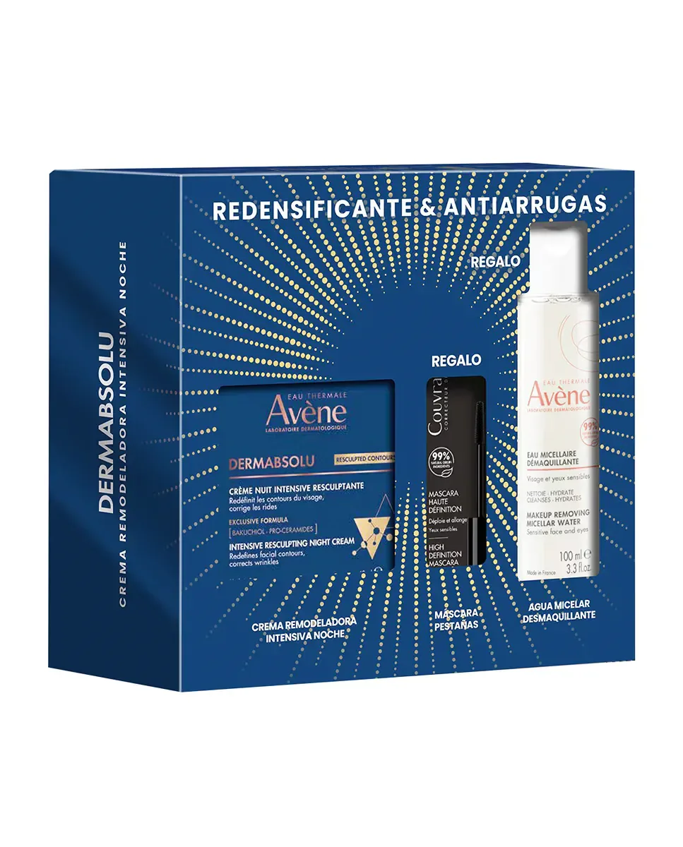 Подарочный набор Интенсивный ночной крем для моделирования Eau Thermale Dermabsolu Avène