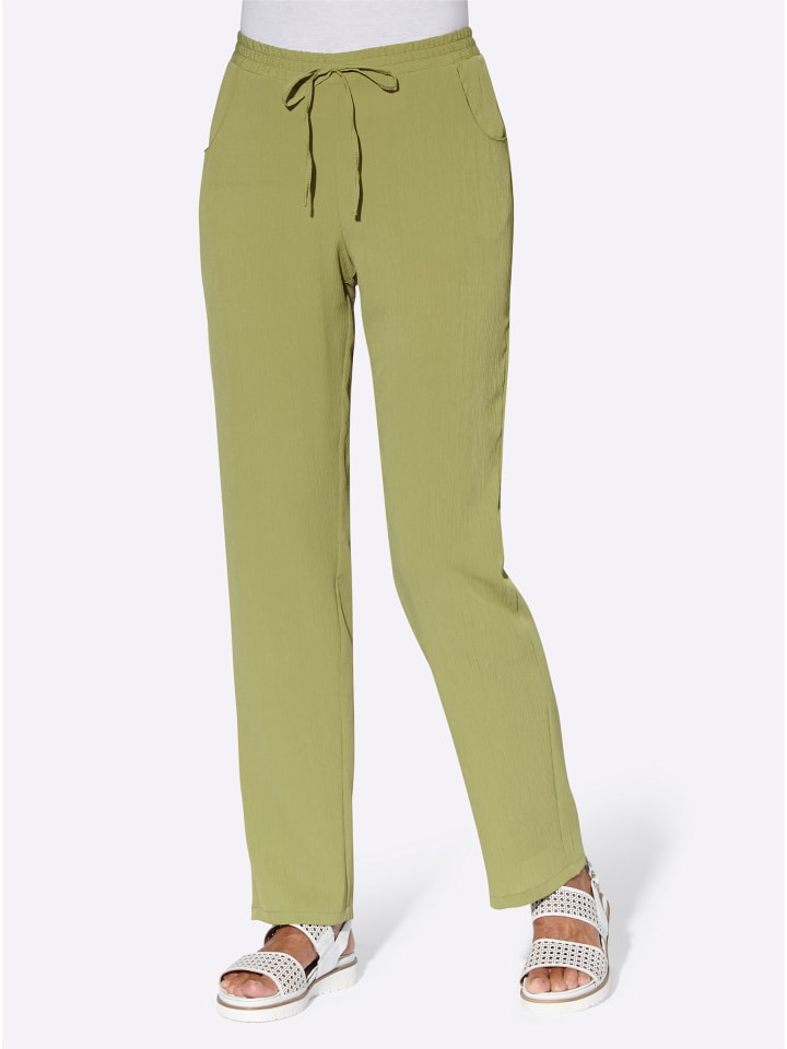 

Брюки-накидки в цвете тростник + тростниково-белый принт WITT WEIDEN