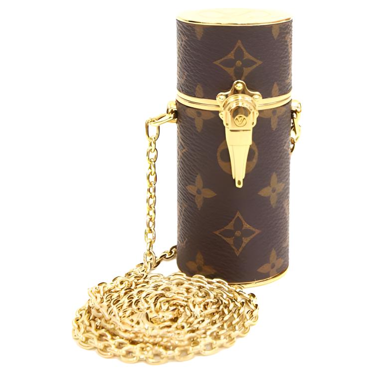 

Чехол для помады с монограммой коричневый LOUIS VUITTON