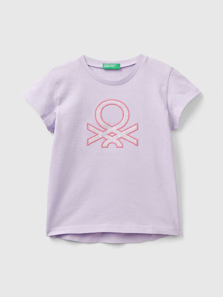 

Футболка Benetton, сиреневый