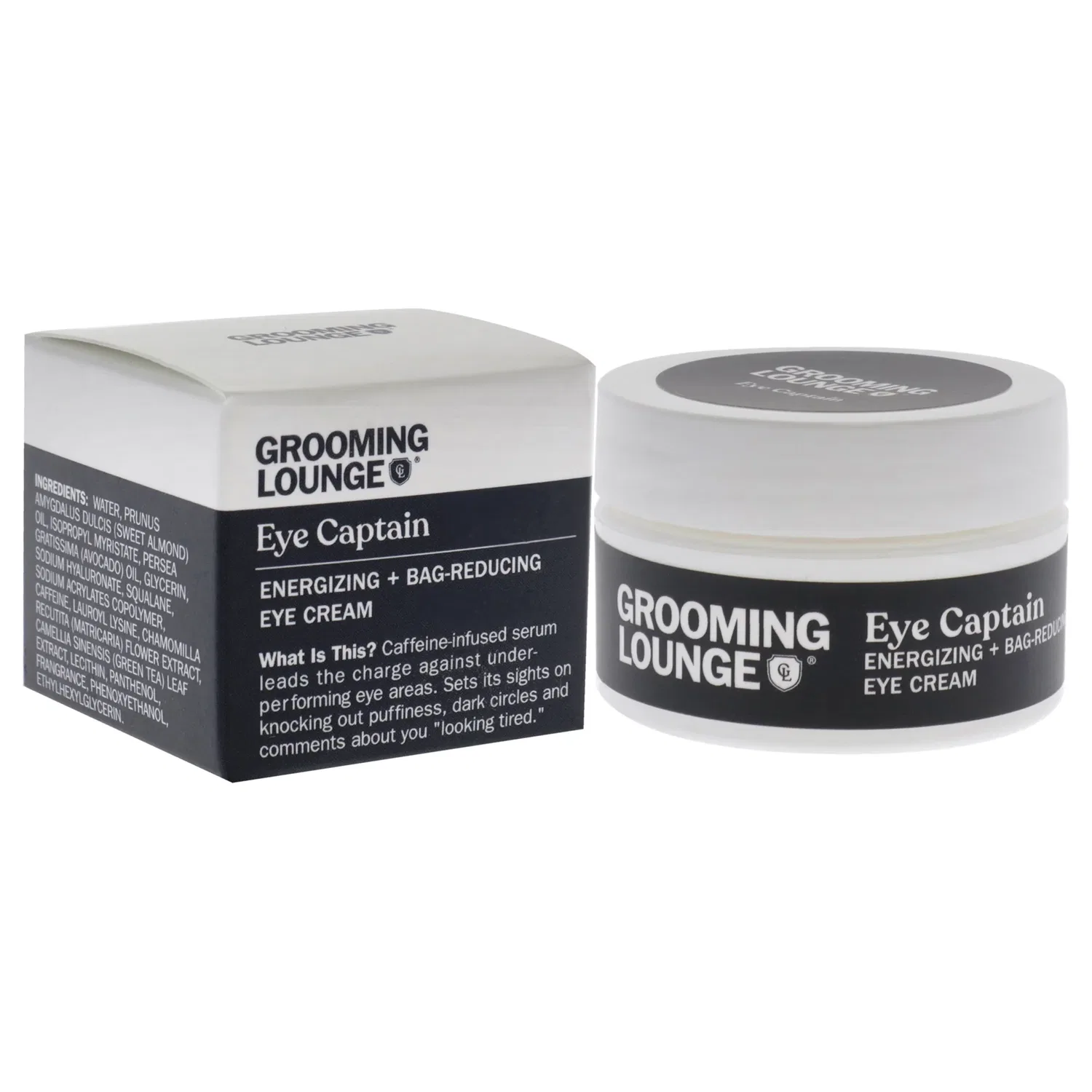 Крем Eye Captain от Grooming Lounge для мужчин - 0,5 унции, белый — фото 3