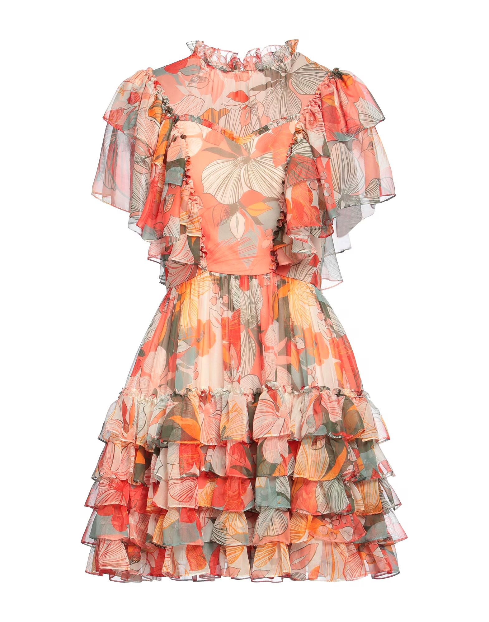 

Мини-платье Copurs By Derya Copur, оранжевый