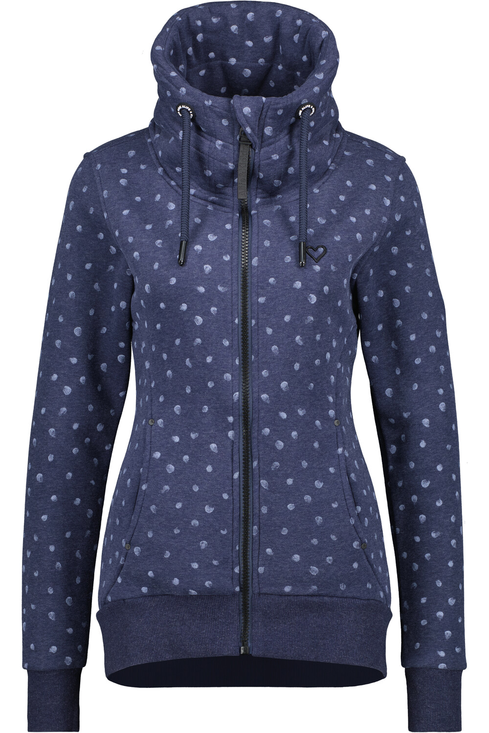 

Толстовка alife and kickin, Shirtjacke VivianAK B, цвет marine melange