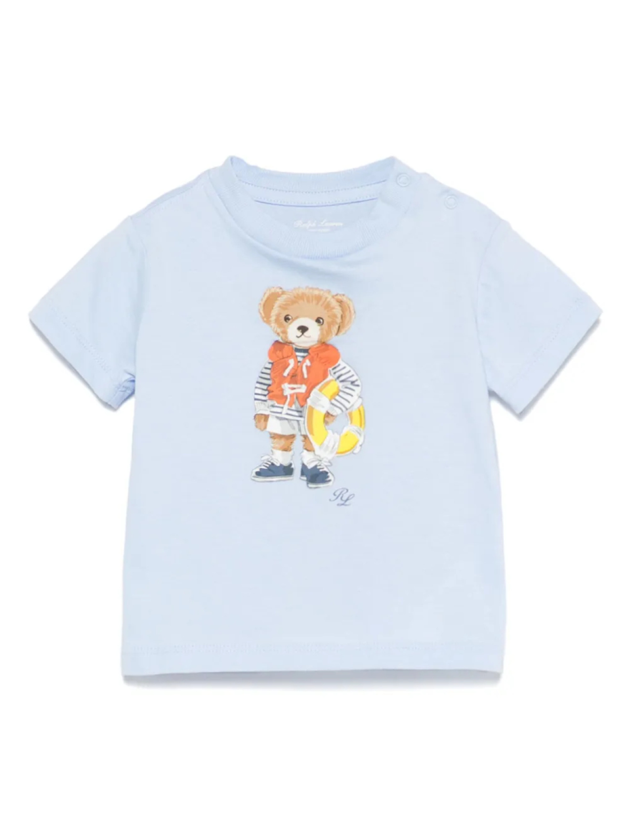 

POLO RALPH LAUREN KIDS футболка Polo Bear, синий