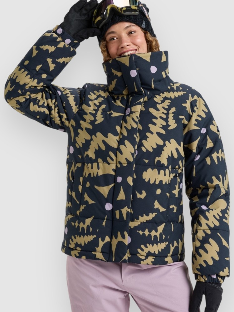 

Куртка для сноуборда Roxy Snow Winter Rebel Jacke, fennel seed big flower, Белый, Куртка для сноуборда Roxy Snow Winter Rebel Jacke, fennel seed big flower