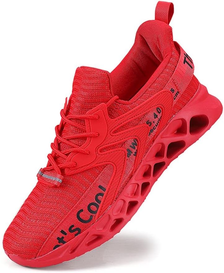 

Легкие сетчатые кроссовки VAXAV унисекс для тенниса, бега по дороге, тренировок и прогулок, красный