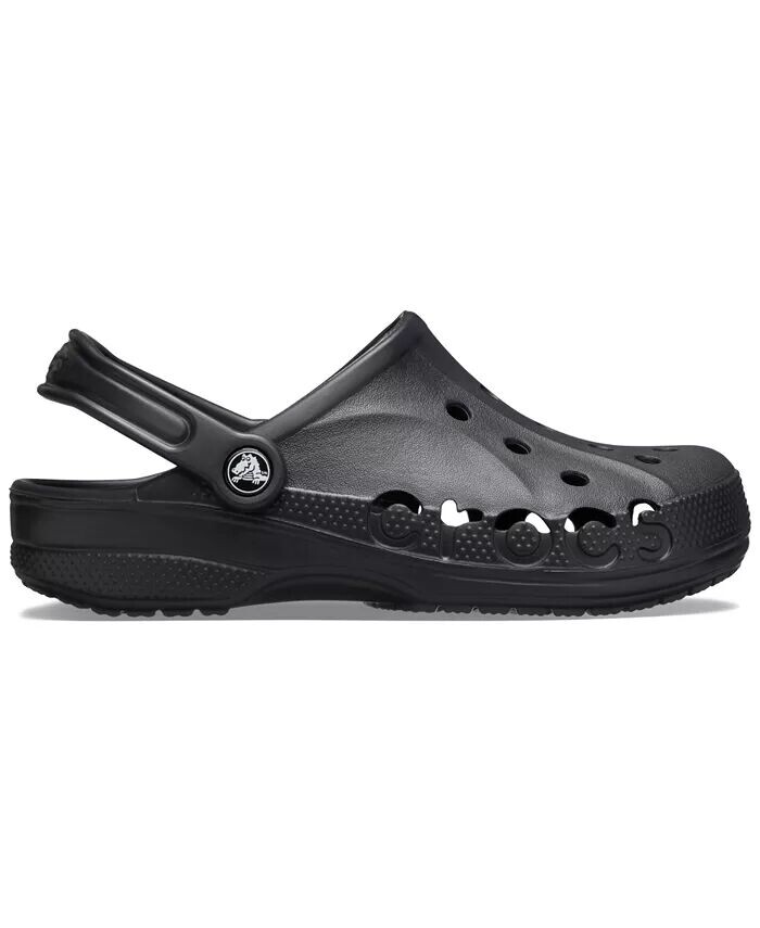 Мужские и женские классические сабо Baya от Finish Line Crocs, черный — фото 2