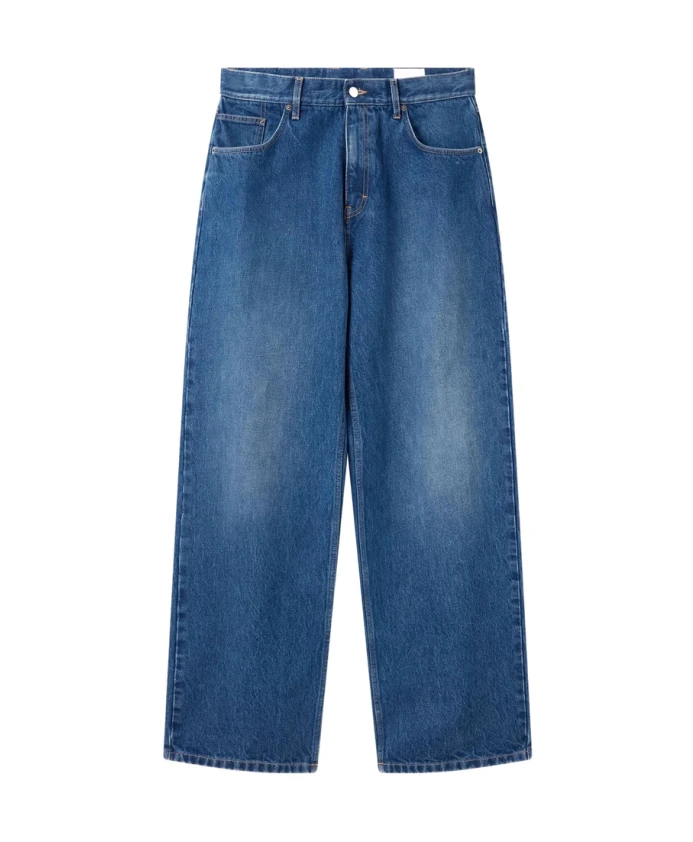 

Синие джинсы с пятью карманами Axel Arigato, синий