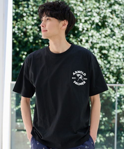 

Футболка с вышитым логотипом, Sagara Share Arnold Palmer, черный