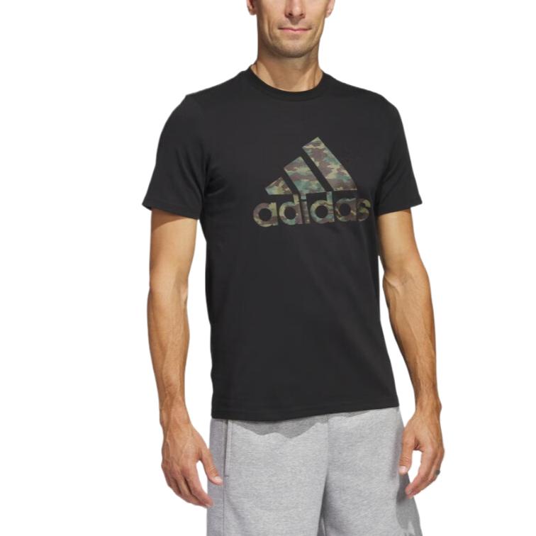 Adidas Спортивная футболка Men's Black — фото 4