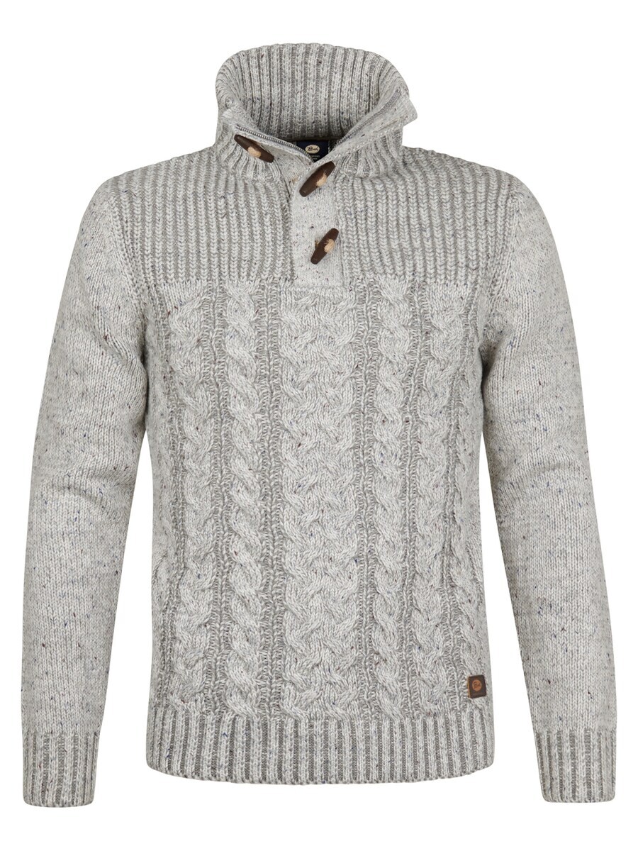 

Водолазка Petrol Industries Sweater Diomede, пятнистый серый