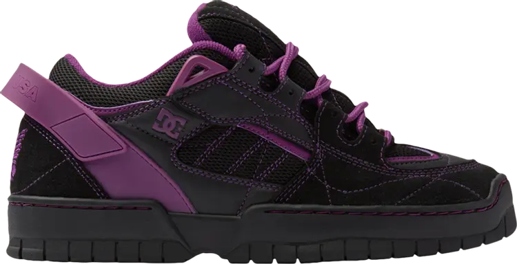 Кроссовки Needles x Spectre Black Purple, черный DC