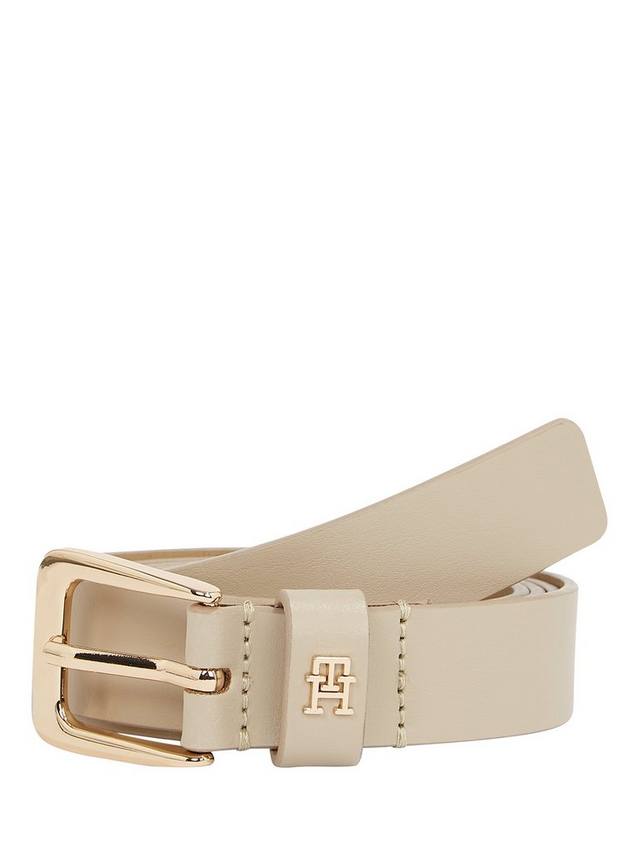 

Кожаный ремень Libre Tommy Hilfiger, Beige