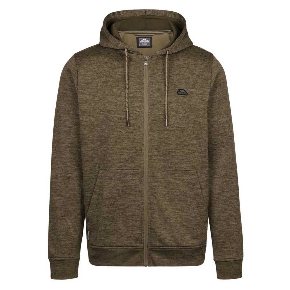 

Толстовка Trespass Fewston full zip, коричневый