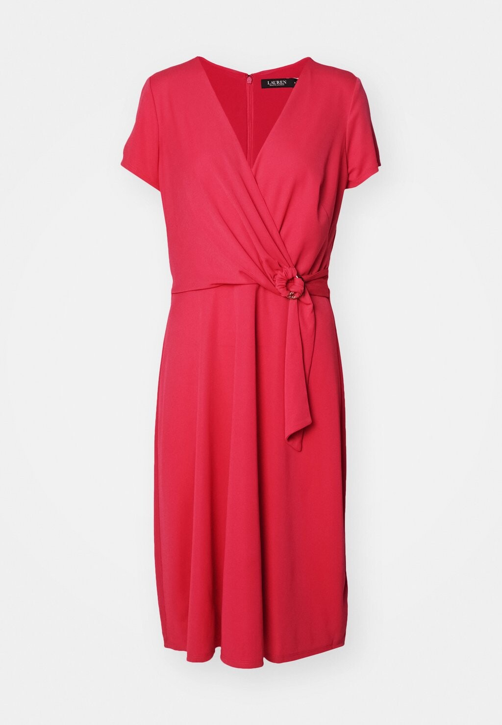

Легкое платье SURPLICE JERSEY DRESS Ralph Lauren, розовый