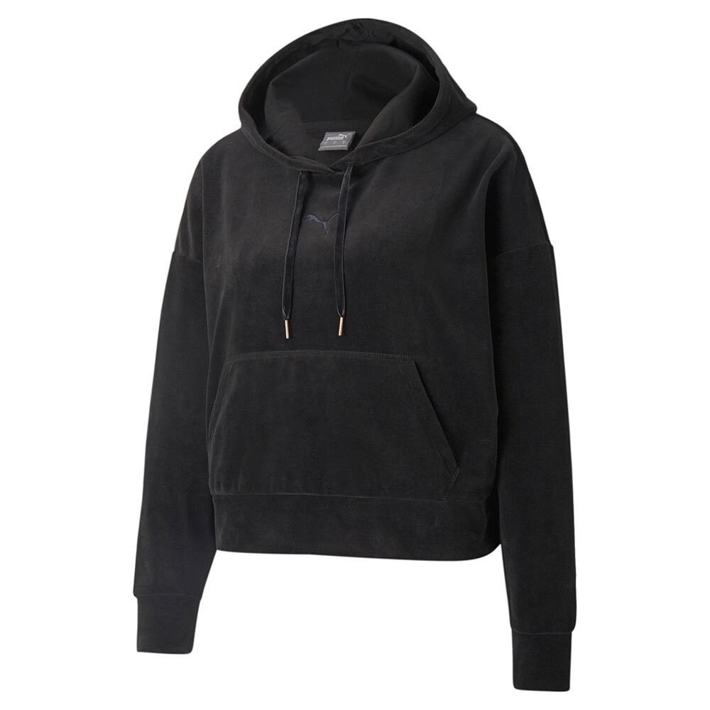

Худи Puma Her Velour, черный