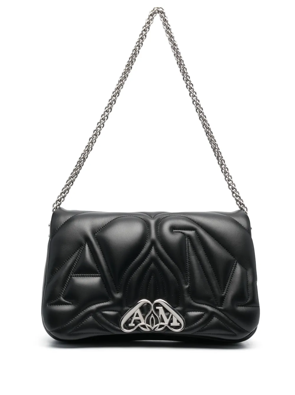 

Сумка на плечо The Seal Alexander McQueen, черный