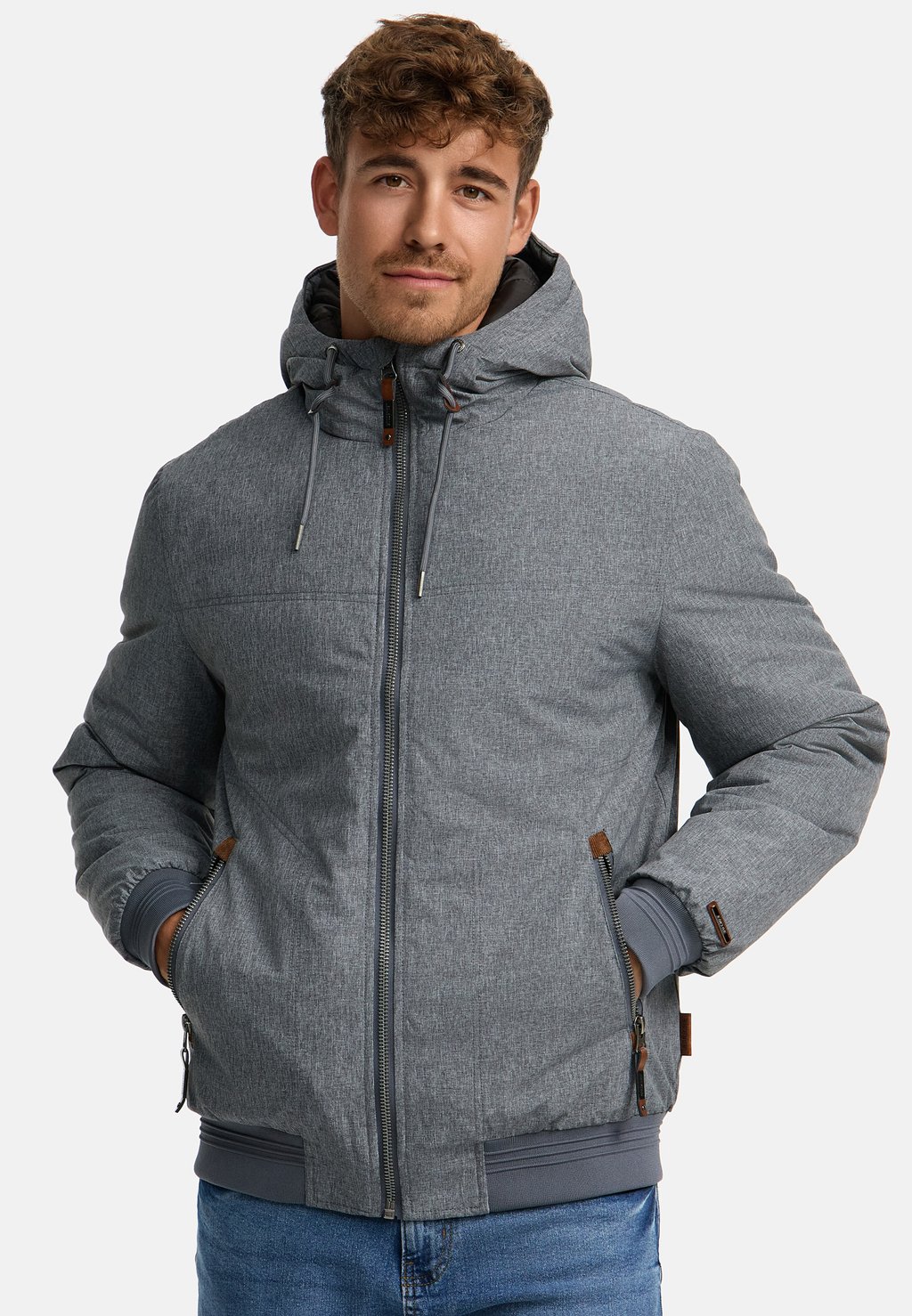 

Зимняя куртка ÜBERGANGS INPESHASTIN INDICODE JEANS, черный