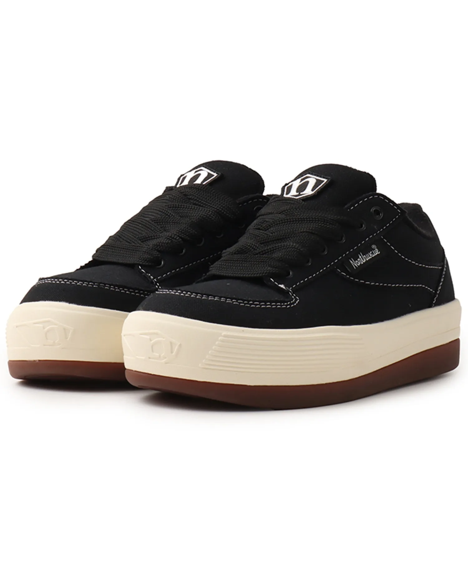 Мужские кеды из канваса ESPRESSO CANVAS NORTHWAVE чёрные