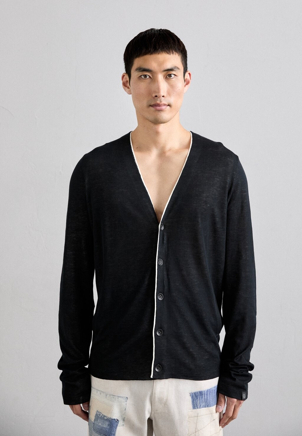 

Кардиган BANKS DOUBLE FACED CARDIGAN rag & bone, черный