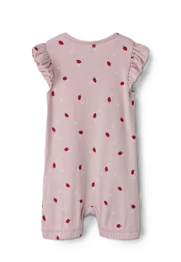 Купальник-слитник Nbfpfilly ss sunsuit box swimsuit Name It, фиолетовый лед — фото 2