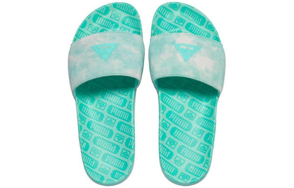 Тапочки diamond supply co. x leadcat slide 'california dreaming' Puma, зеленый — фото 4