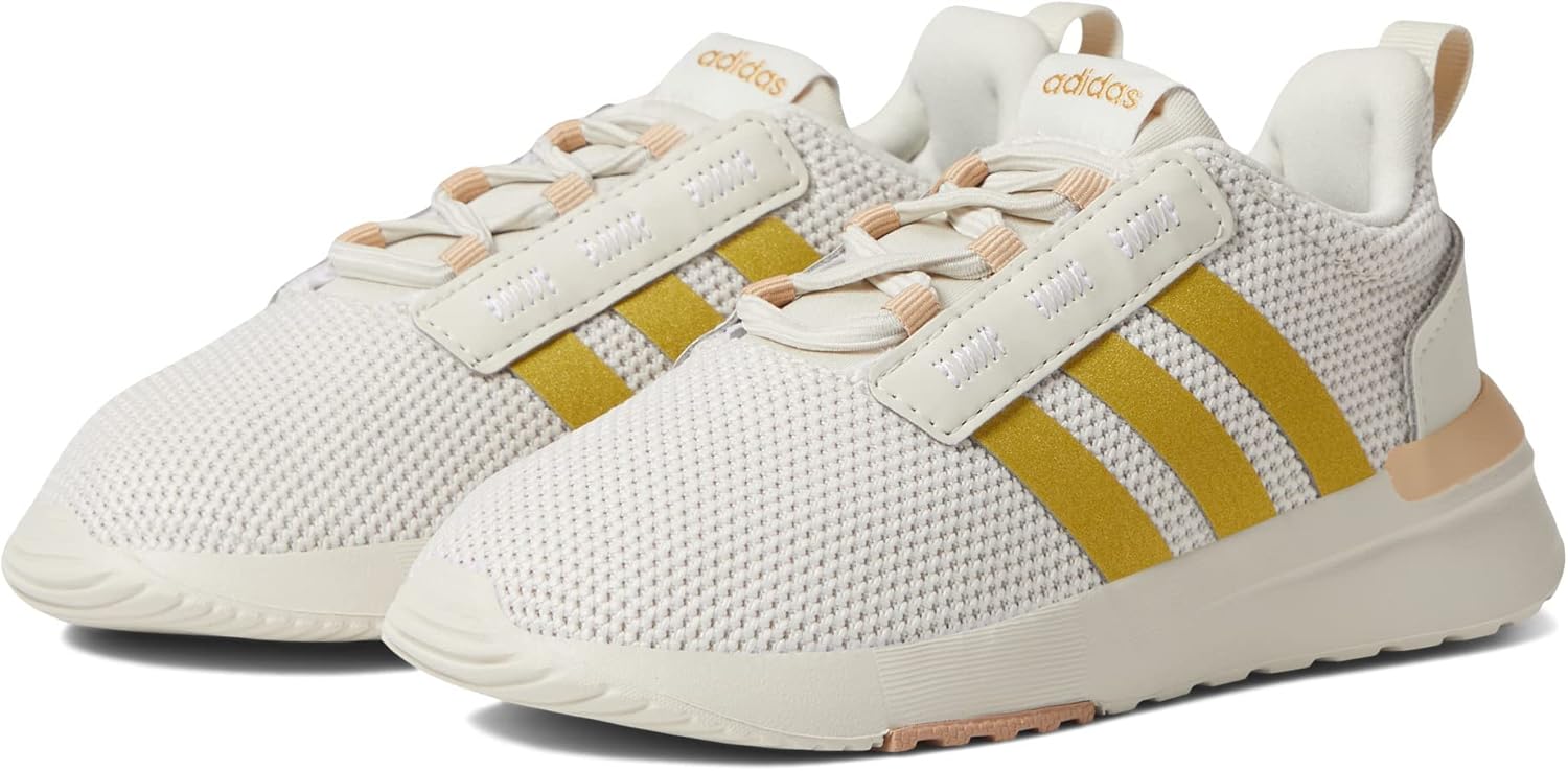 Кроссовки для мальчиков adidas Racer TR21, золотой/бежевый — фото 2