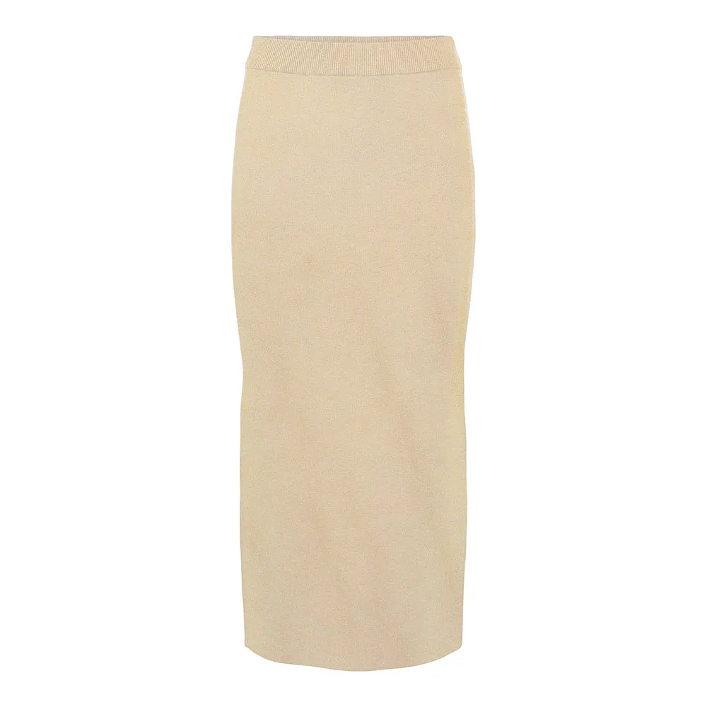 

Юбка Object Reynard midi skirt, бежевый