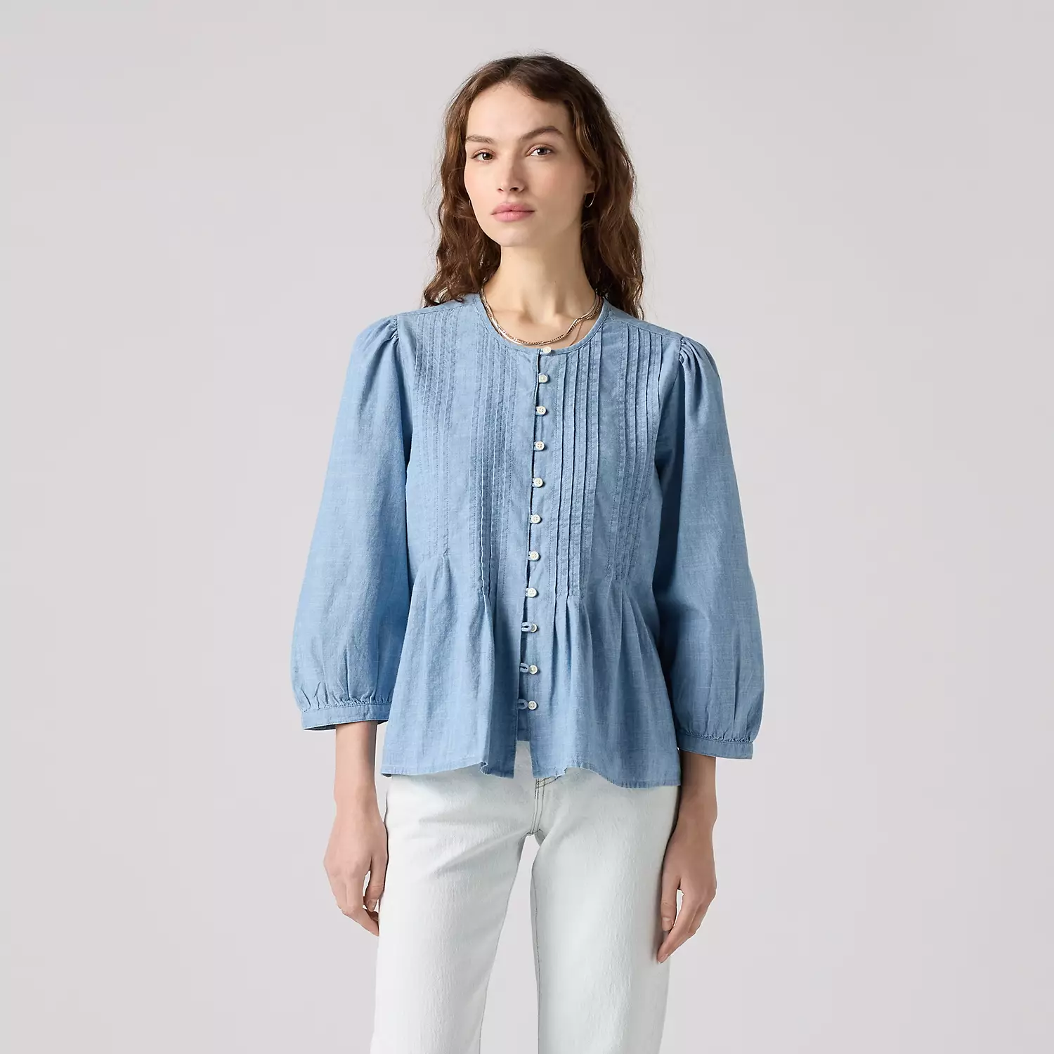 

Джина Блузка Levi's, цвет Free Hand Style - Medium Wash