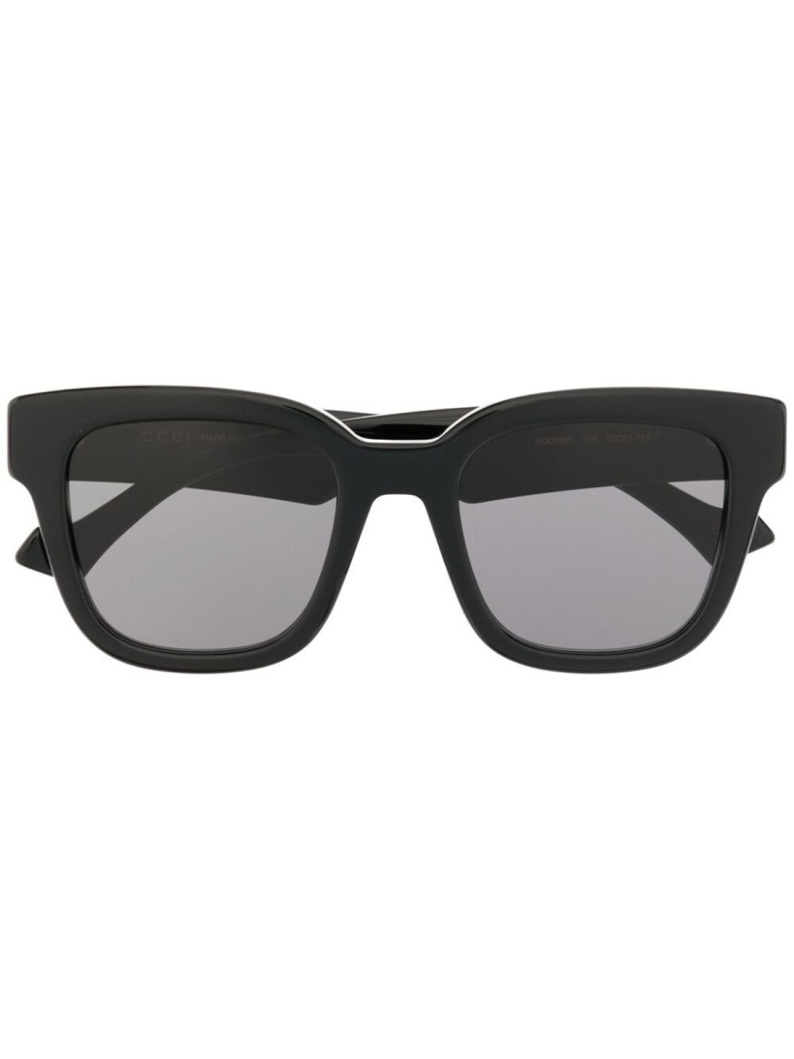 

Солнцезащитные очки в квадратной оправе Gucci Eyewear, черный