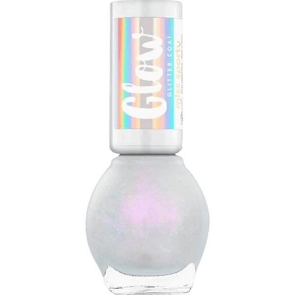 

Miss Sporty, Glow Glitter Coat, лак для ногтей, ледяные румяна 010, 7 мл