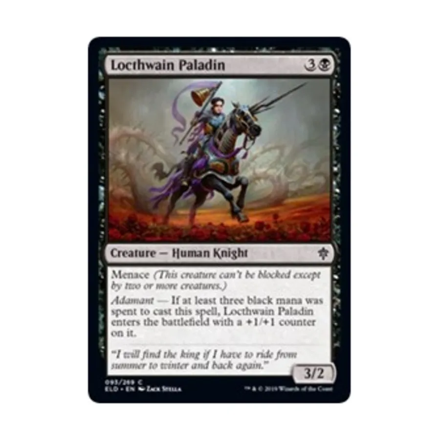 

CCG Локтвейн Паладин (клавиша C), MTG - Throne of Eldraine