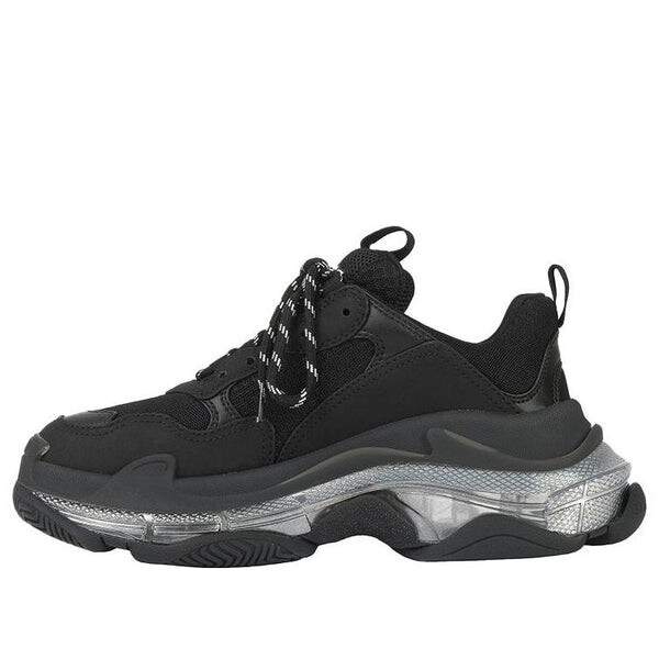 Кроссовки triple s sneaker 'black iridescent' Balenciaga, черный