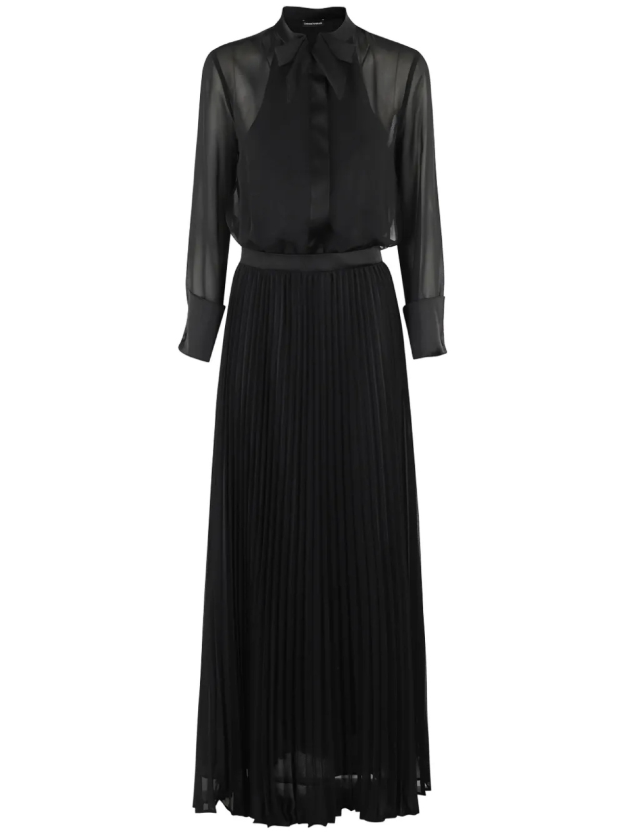 

Emporio Armani платье макси, черный