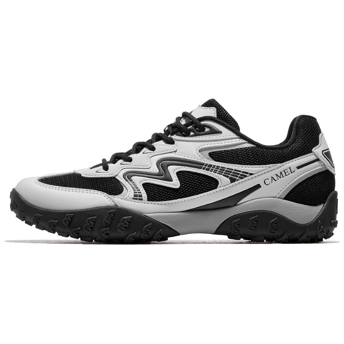 

Низкие мужские походные ботинки Mountain Cloud с амортизацией, противоскользящим покрытием и износостойким покрытием CAMEL, Black