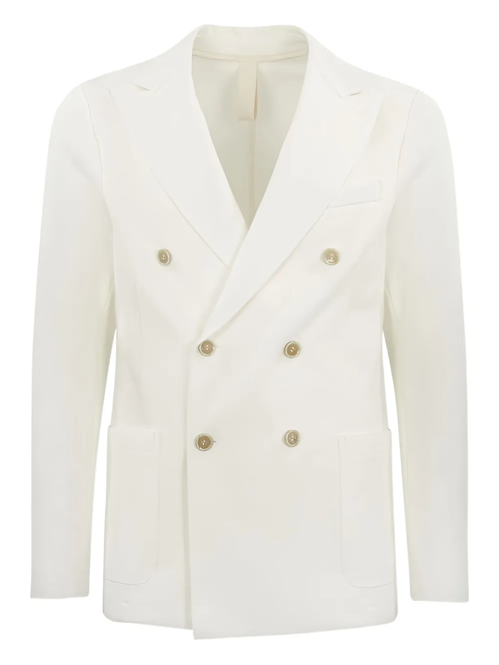 

Двубортный блейзер Eleventy, нейтральный