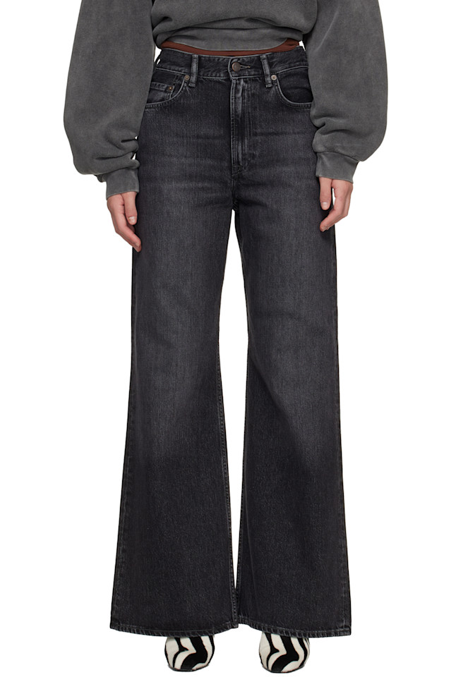 

Джинсы стандартного кроя 2022F Acne Studios, черный