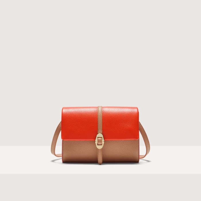 

Мини-сумка Coccinelle Dorian Bicolor, цвет Gazpacho/Skin