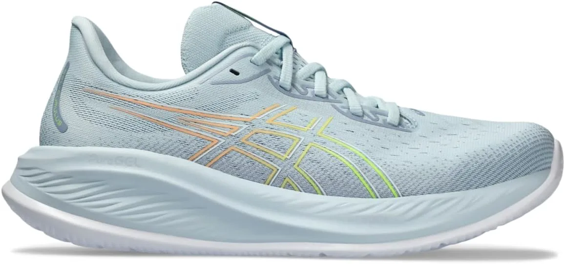 Мужские кроссовки для бега ASICS Gel-Cumulus 26, серый/желтый — фото 3