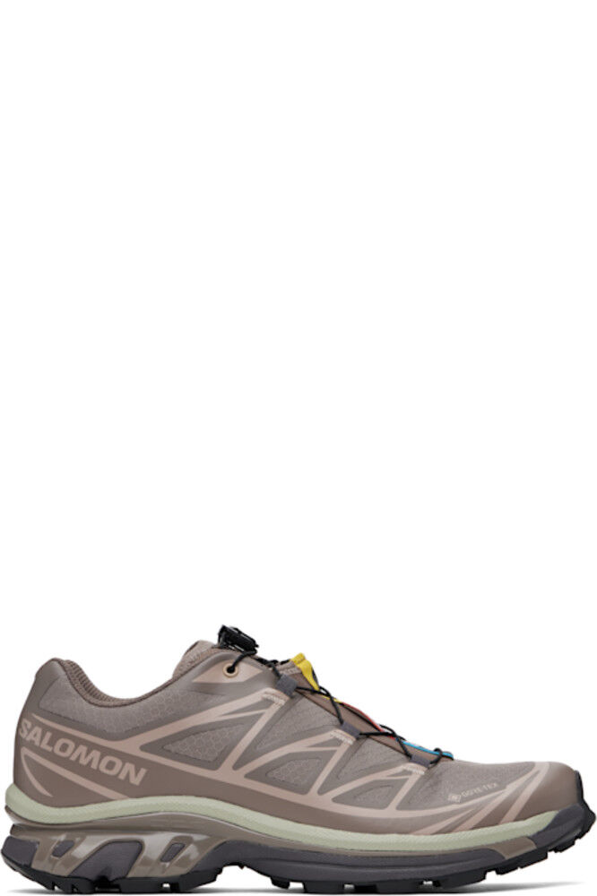 

Кроссовки XT-6 GORE-TEX серо-коричневого цвета Salomon