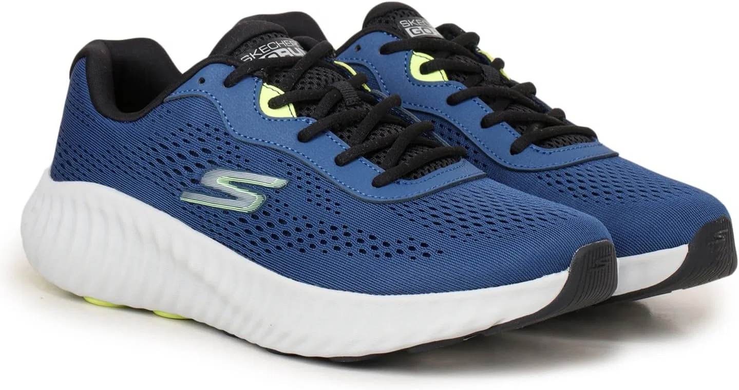 Skechers Go Run Now Lightdrive Мужские кроссовки, Navy Textile Synthetic