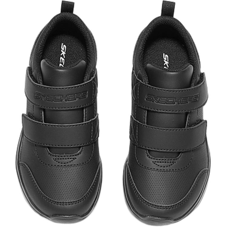 Кроссовки для бега SKECHERS GIRLS детские с низким верхом Skechers Kids, черный — фото 4