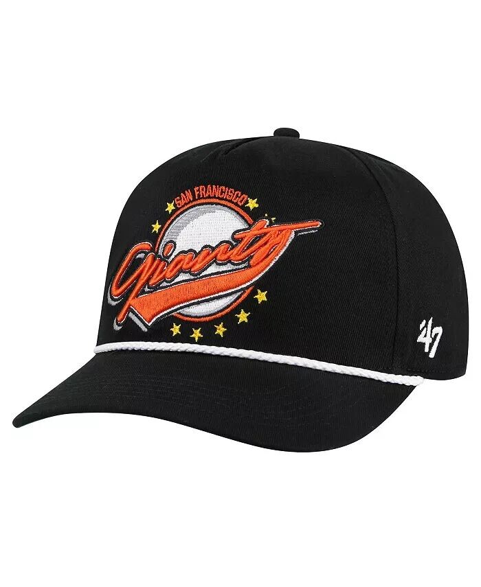 

Мужская черная регулируемая шляпа San Francisco Giants Pack Collection Premier Hitch '47 Brand, черный