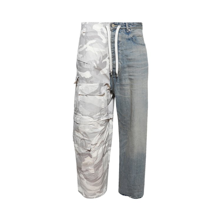 

Брюки Balenciaga Hybrid Baggy Pants, цвет Outback Blue