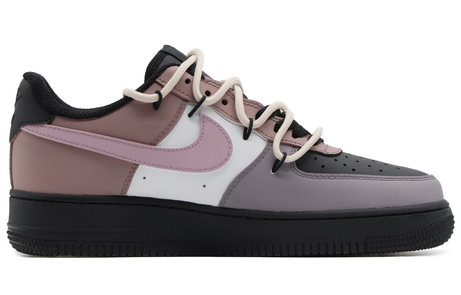 

Кроссовки Nike Air Force 1 Skateboard Shoes Unisex Low-Top Brown/Pink