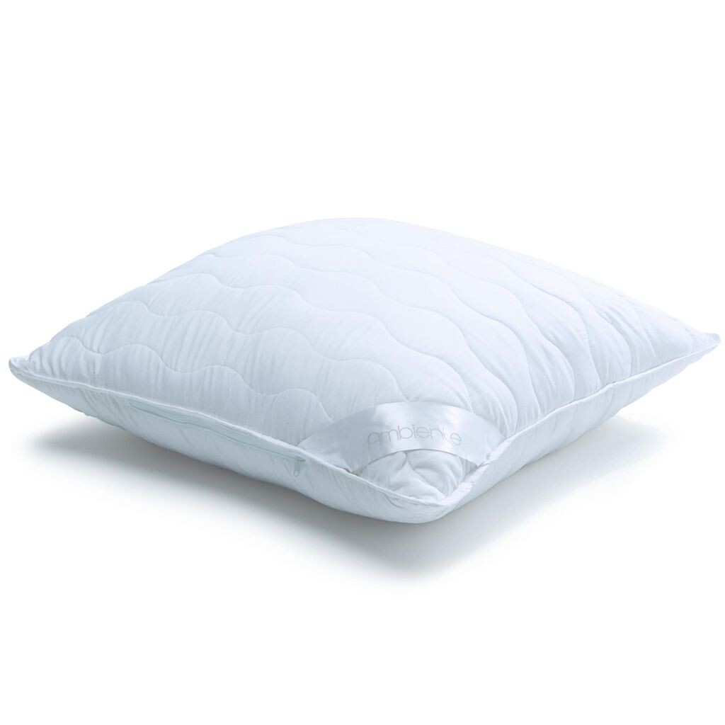 

Подушка Ambiente стеганая подушка 40х40 PES микрофибра 300г волна стеганая aqua-textil